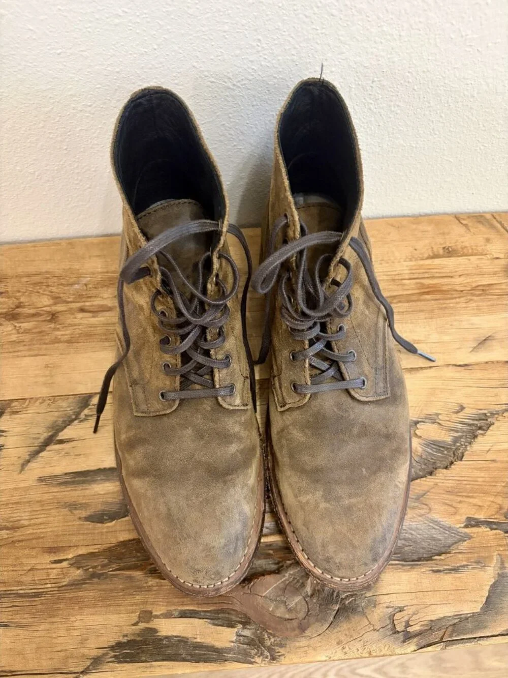 Thursday Boot Co. President Boot - Mocha Suede - Men's 10 - Goodyear Welt